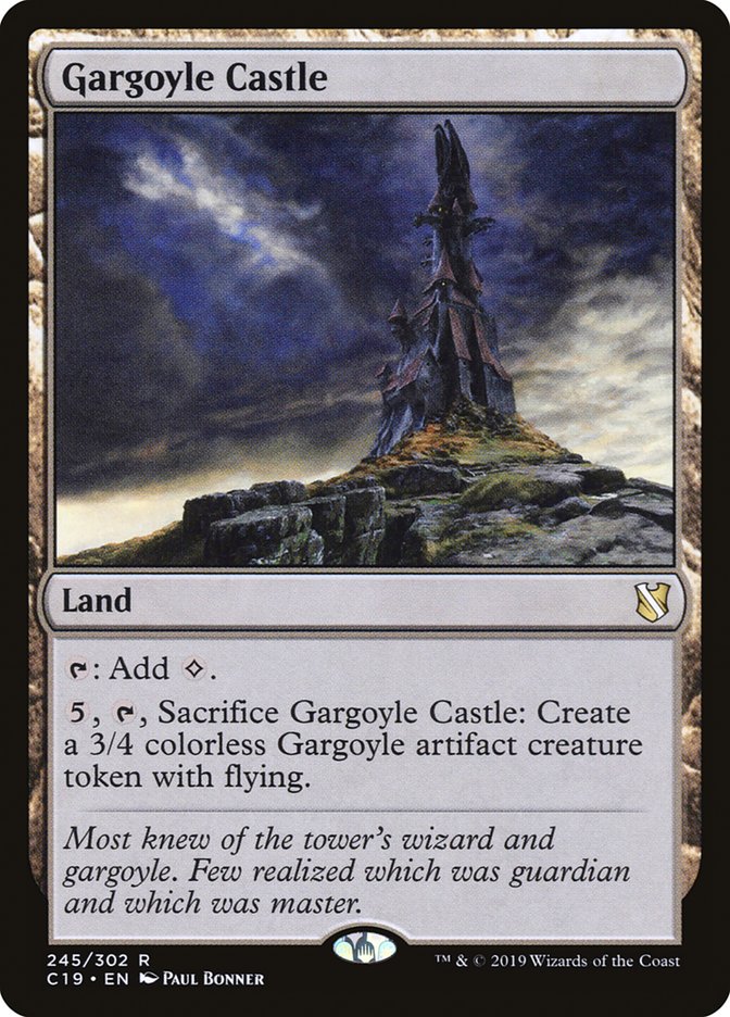Gargoyle Castle [Commander 2019] | Jomio and Rueliete's Cards and Comics