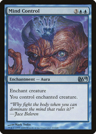 Mind Control [Magic 2010] | Jomio and Rueliete's Cards and Comics