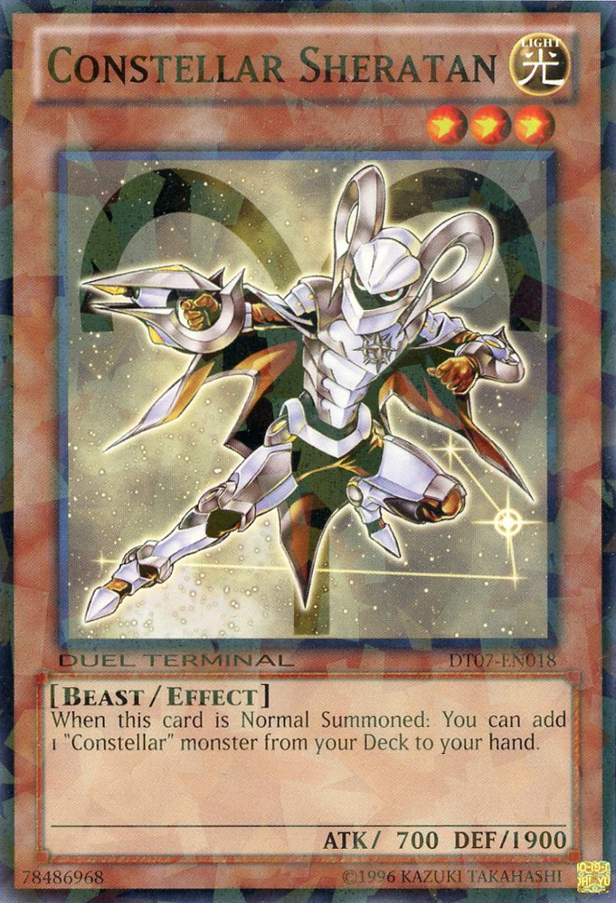 Constellar Sheratan [DT07-EN018] Common | Jomio and Rueliete's Cards and Comics