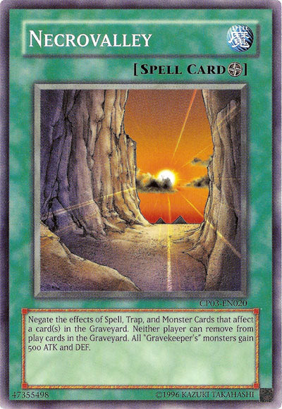 Necrovalley [CP03-EN020] Common | Jomio and Rueliete's Cards and Comics