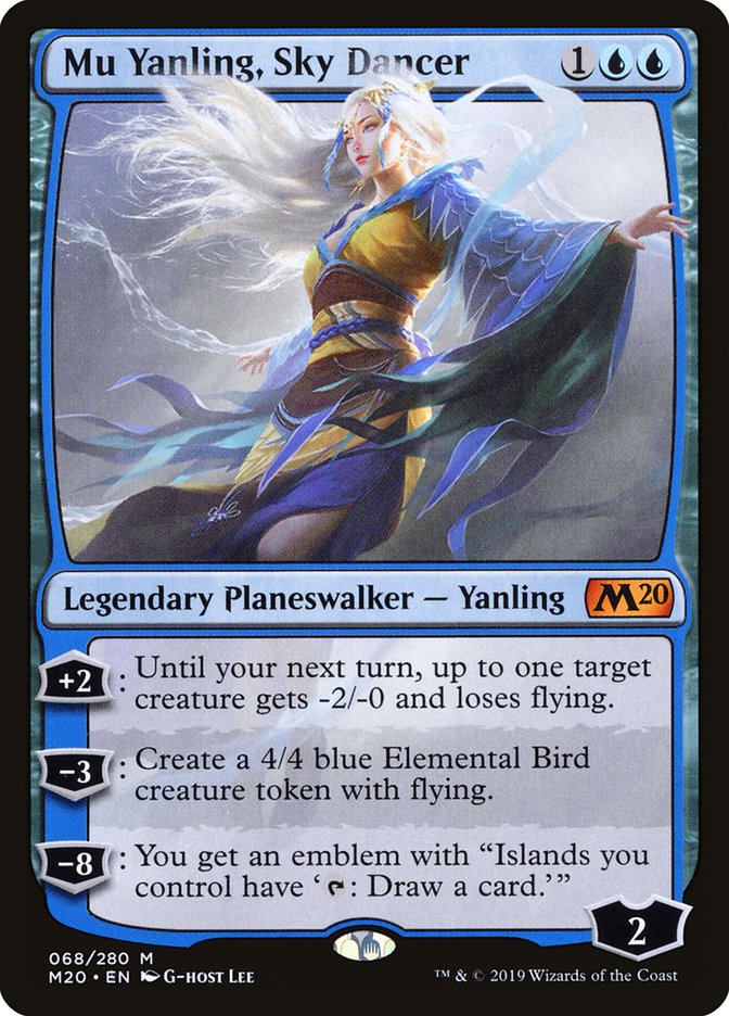 Mu Yanling, Sky Dancer [Core Set 2020] | Jomio and Rueliete's Cards and Comics