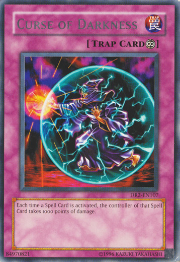 Curse of Darkness [DR2-EN107] Rare | Jomio and Rueliete's Cards and Comics