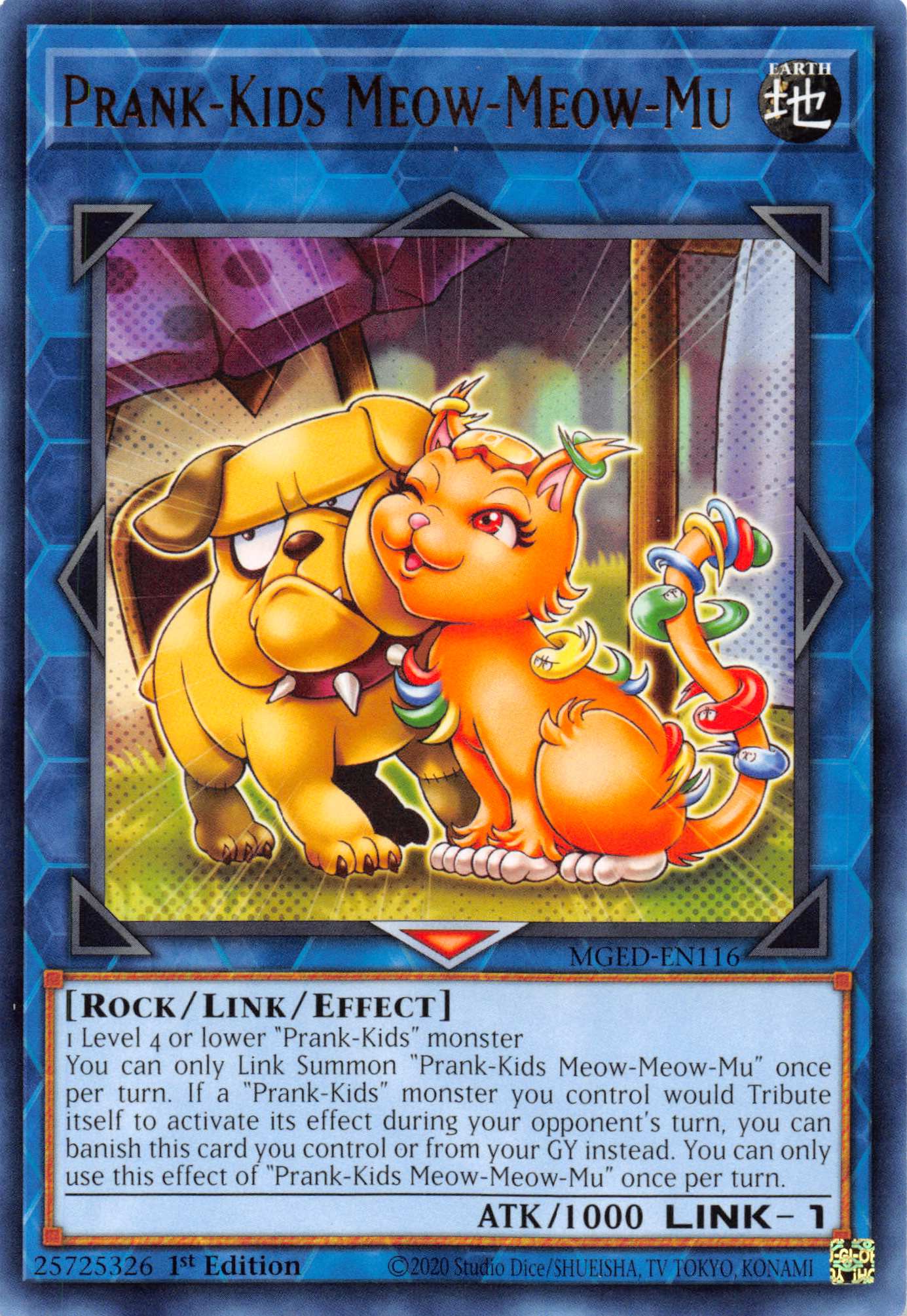 Prank-Kids Meow-Meow-Mu [MGED-EN116] Rare | Jomio and Rueliete's Cards and Comics