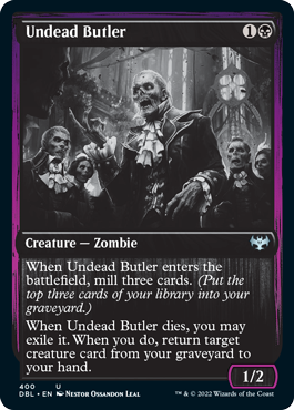 Undead Butler [Innistrad: Double Feature] | Jomio and Rueliete's Cards and Comics