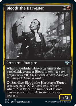 Bloodtithe Harvester [Innistrad: Double Feature] | Jomio and Rueliete's Cards and Comics