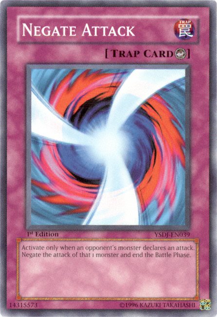 Negate Attack [YSDJ-EN039] Common | Jomio and Rueliete's Cards and Comics