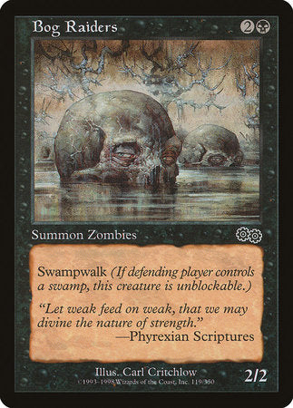 Bog Raiders [Urza's Saga] | Jomio and Rueliete's Cards and Comics