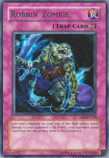 Robbin' Zombie [DR2-EN110] Rare | Jomio and Rueliete's Cards and Comics
