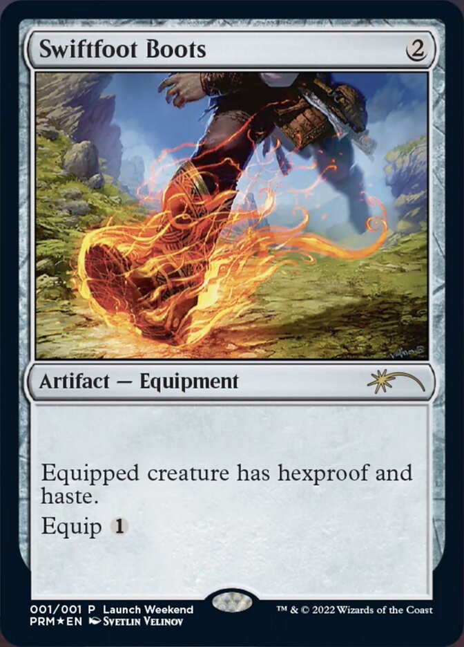 Swiftfoot Boots [Wizards Play Network 2022] | Jomio and Rueliete's Cards and Comics