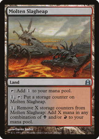 Molten Slagheap [Commander 2011] | Jomio and Rueliete's Cards and Comics