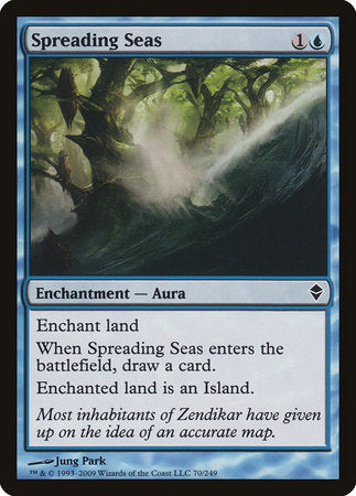 Spreading Seas [Zendikar] | Jomio and Rueliete's Cards and Comics