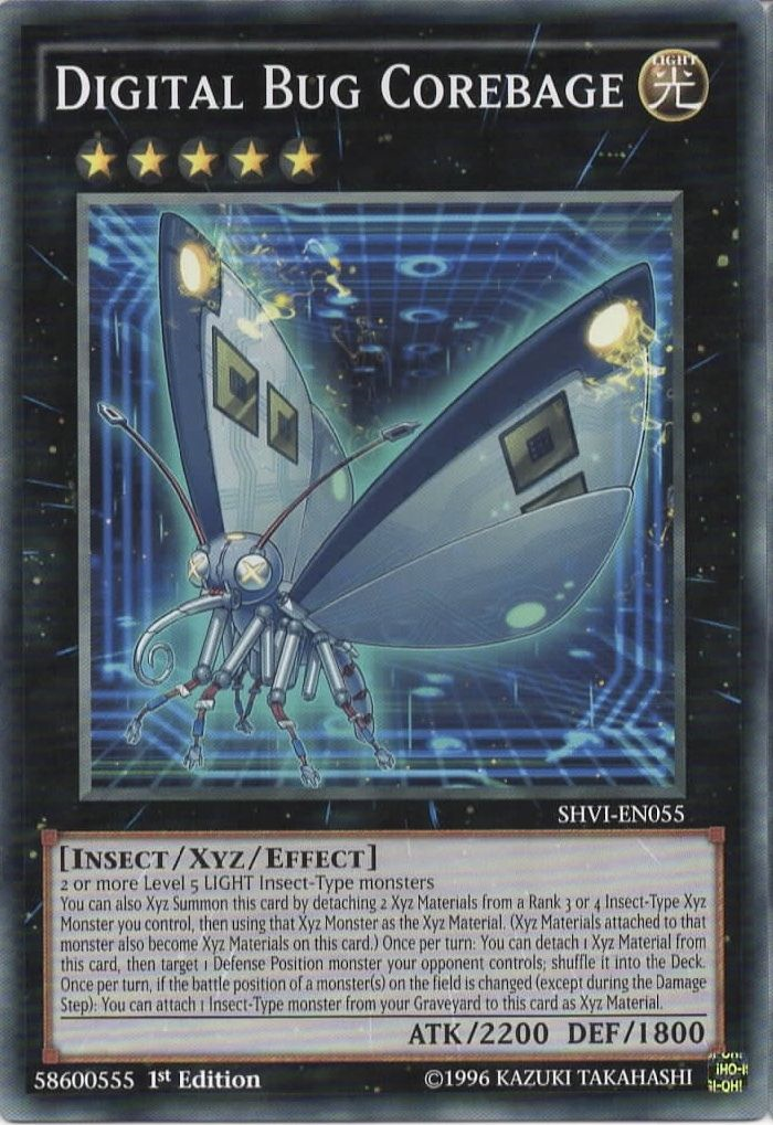 Digital Bug Corebage [SHVI-EN055] Common | Jomio and Rueliete's Cards and Comics