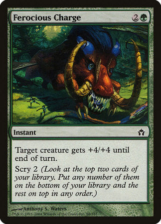 Ferocious Charge [Fifth Dawn] | Jomio and Rueliete's Cards and Comics