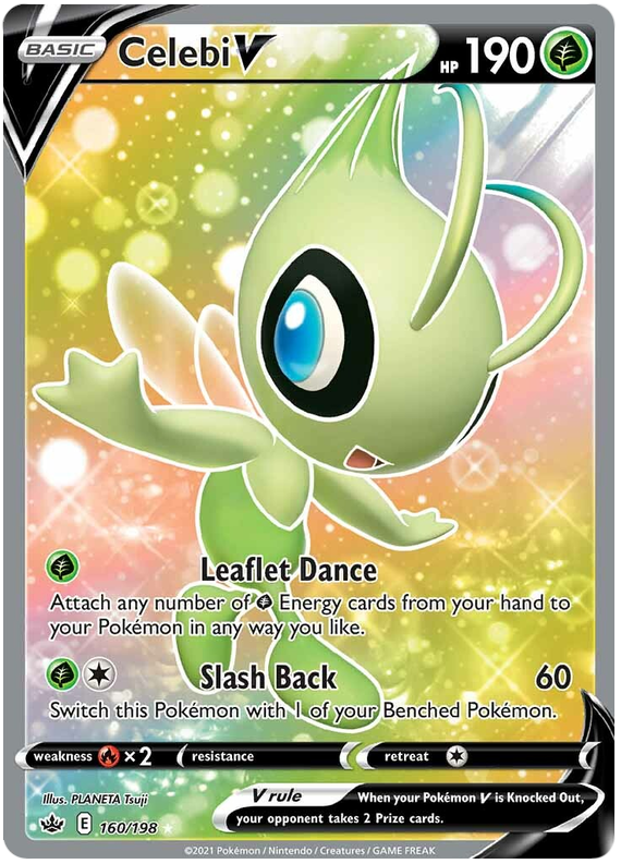 Celebi V (160/198) [Sword & Shield: Chilling Reign] | Jomio and Rueliete's Cards and Comics
