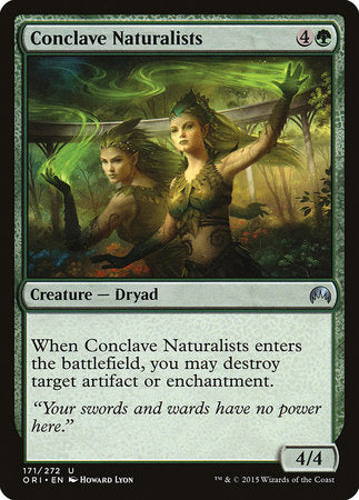 Conclave Naturalists [Magic Origins] | Jomio and Rueliete's Cards and Comics