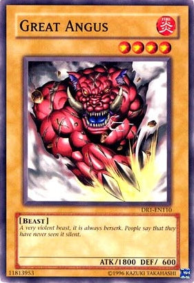 Great Angus [DR1-EN110] Common | Jomio and Rueliete's Cards and Comics