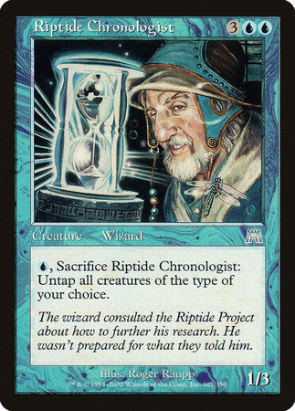 Riptide Chronologist [Onslaught] | Jomio and Rueliete's Cards and Comics