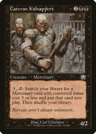 Cateran Kidnappers [Mercadian Masques] | Jomio and Rueliete's Cards and Comics