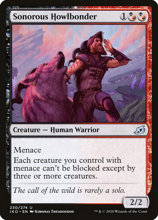 Sonorous Howlbonder [Ikoria: Lair of Behemoths] | Jomio and Rueliete's Cards and Comics