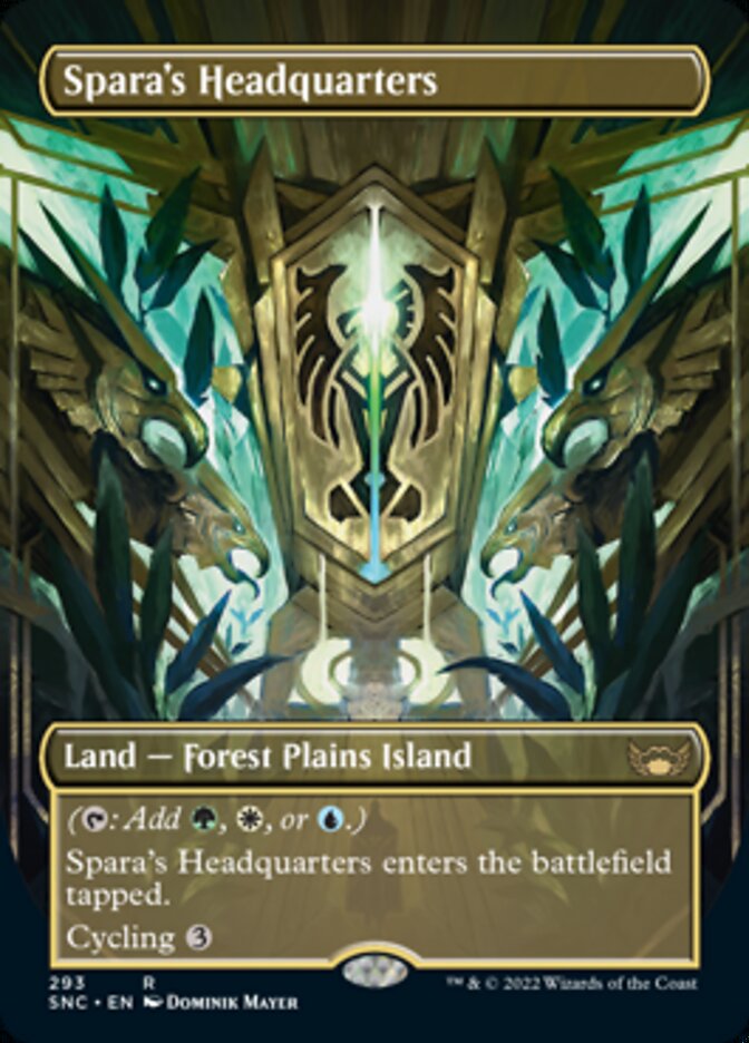 Spara's Headquarters (Borderless Alternate Art) [Streets of New Capenna] | Jomio and Rueliete's Cards and Comics