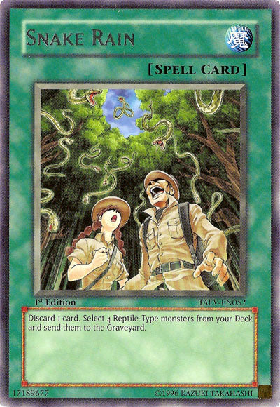 Snake Rain [TAEV-EN052] Rare | Jomio and Rueliete's Cards and Comics
