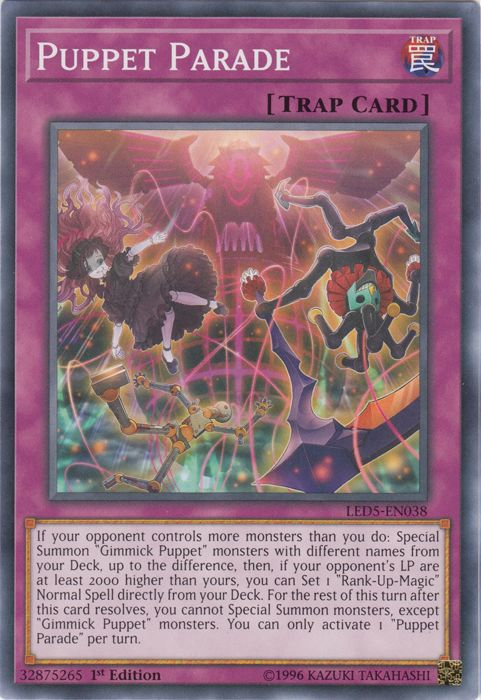 Puppet Parade [LED5-EN038] Common | Jomio and Rueliete's Cards and Comics