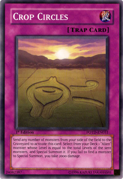 Crop Circles [POTD-EN051] Common | Jomio and Rueliete's Cards and Comics