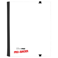 Ultra PRO: Flip PRO-Binder 4-Pocket Side-Loading (Red / White) | Jomio and Rueliete's Cards and Comics