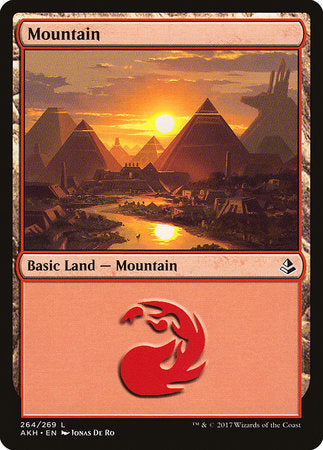 Mountain (264) [Amonkhet] | Jomio and Rueliete's Cards and Comics