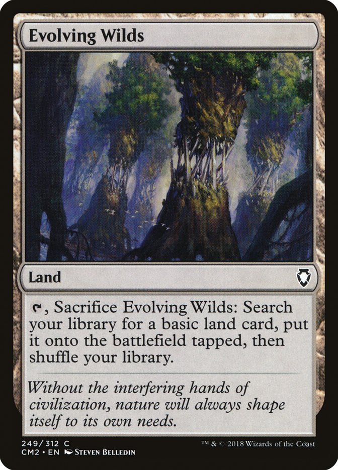 Evolving Wilds [Commander Anthology Volume II] | Jomio and Rueliete's Cards and Comics