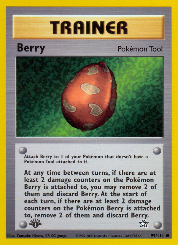 Berry (99/111) [Neo Genesis 1st Edition] | Jomio and Rueliete's Cards and Comics