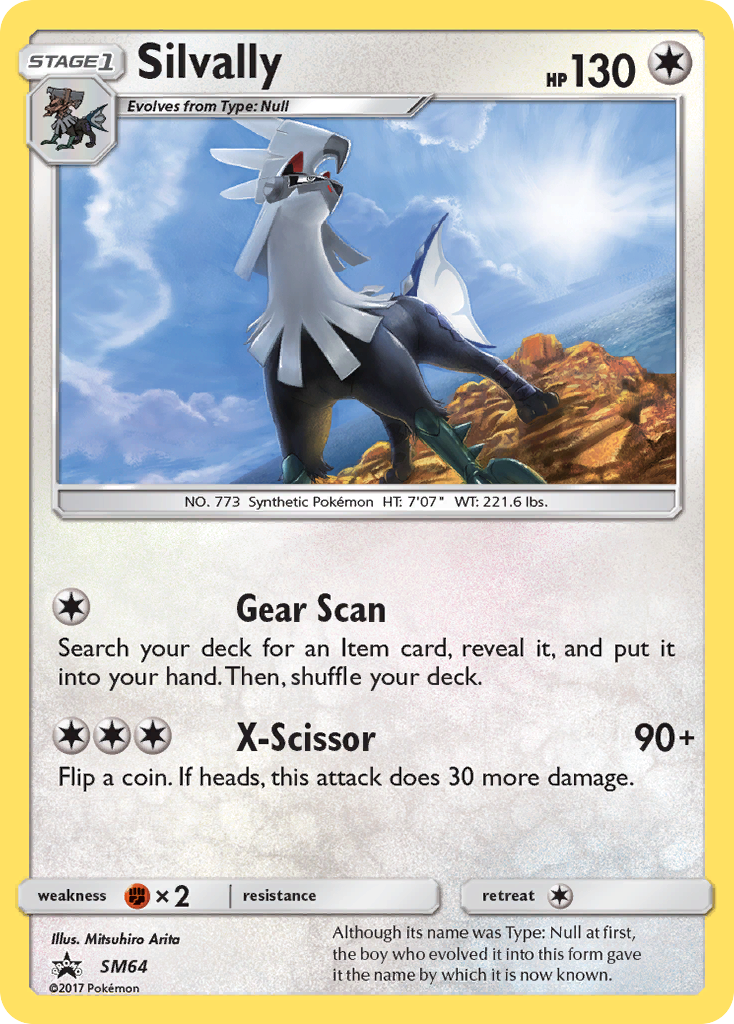 Silvally (SM64) [Sun & Moon: Black Star Promos] | Jomio and Rueliete's Cards and Comics