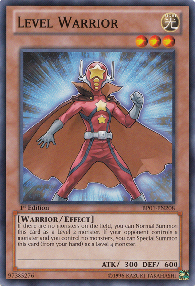 Level Warrior [BP01-EN208] Common | Jomio and Rueliete's Cards and Comics