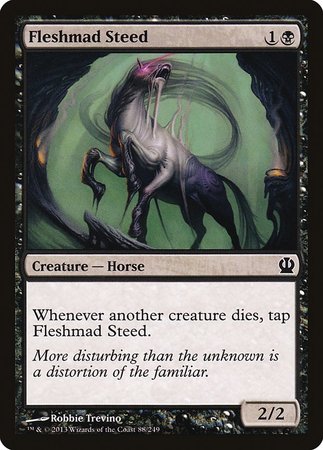 Fleshmad Steed [Theros] | Jomio and Rueliete's Cards and Comics