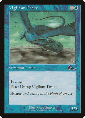 Vigilant Drake [Urza's Legacy] | Jomio and Rueliete's Cards and Comics