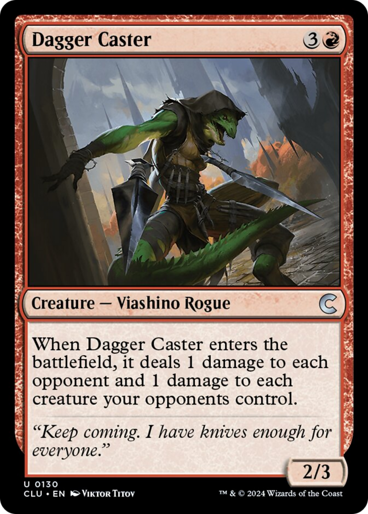 Dagger Caster [Ravnica: Clue Edition] | Jomio and Rueliete's Cards and Comics