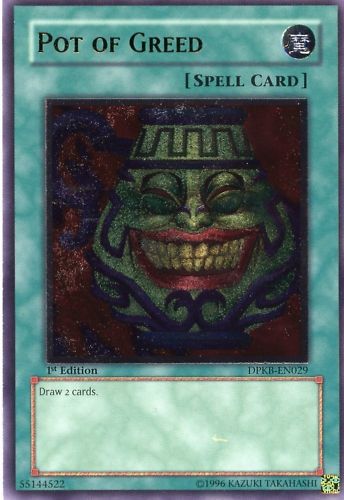 Pot of Greed [DPKB-EN029] Ultimate Rare | Jomio and Rueliete's Cards and Comics