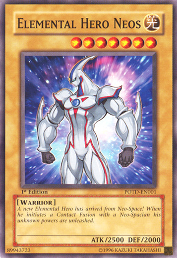 Elemental Hero Neos [POTD-EN001] Common | Jomio and Rueliete's Cards and Comics