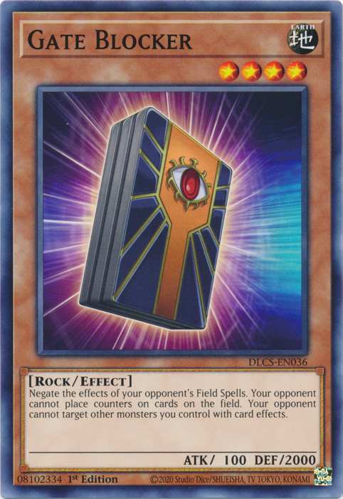 Gate Blocker [DLCS-EN036] Common | Jomio and Rueliete's Cards and Comics