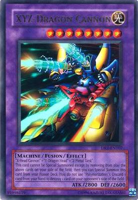 XYZ-Dragon Cannon [DR1-EN107] Ultra Rare | Jomio and Rueliete's Cards and Comics
