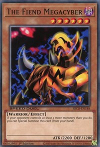The Fiend Megacyber [SBCB-EN148] Common | Jomio and Rueliete's Cards and Comics