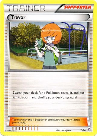 Trevor (20/30) [XY: Trainer Kit 1 - Bisharp] | Jomio and Rueliete's Cards and Comics