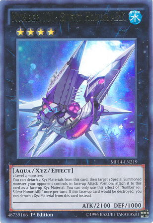 Number 101: Silent Honor ARK [MP14-EN219] Ultra Rare | Jomio and Rueliete's Cards and Comics