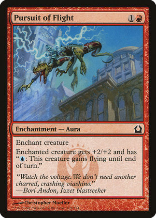 Pursuit of Flight [Return to Ravnica] | Jomio and Rueliete's Cards and Comics