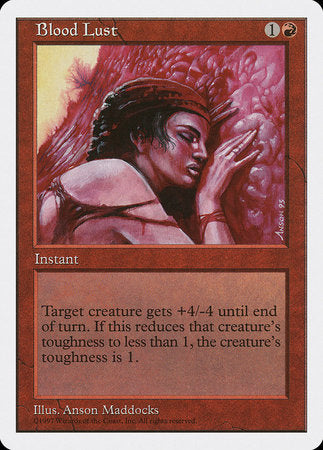Blood Lust [Fifth Edition] | Jomio and Rueliete's Cards and Comics