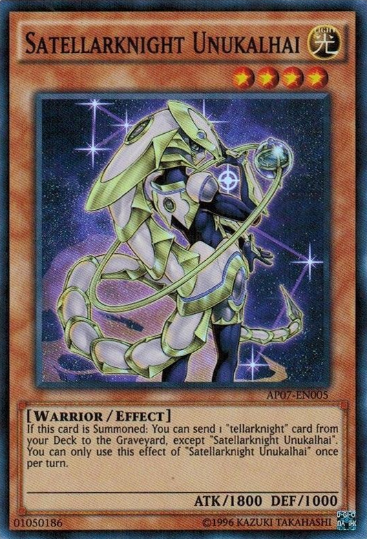 Satellarknight Unukalhai [AP07-EN005] Super Rare | Jomio and Rueliete's Cards and Comics