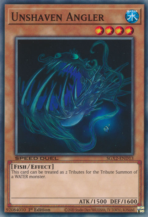 Unshaven Angler [SGX2-END13] Common | Jomio and Rueliete's Cards and Comics