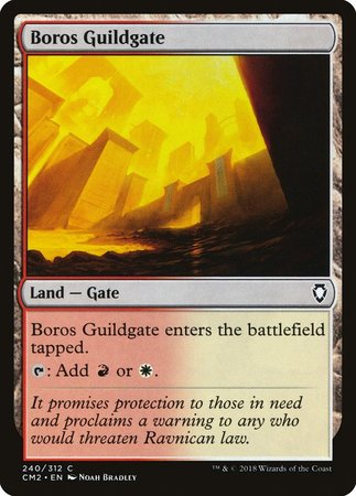 Boros Guildgate [Commander Anthology Volume II] | Jomio and Rueliete's Cards and Comics