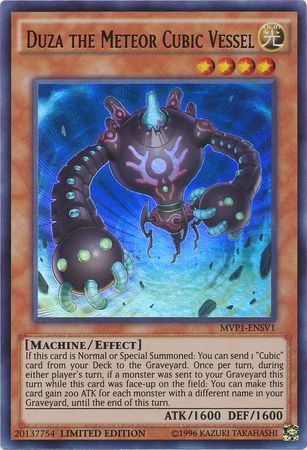 Duza the Meteor Cubic Vessel [MVP1-ENSV1] Ultra Rare | Jomio and Rueliete's Cards and Comics