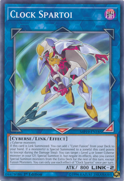 Clock Spartoi [MP19-EN185] Common | Jomio and Rueliete's Cards and Comics
